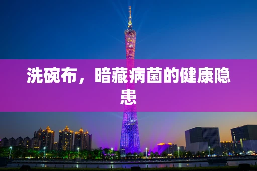 洗碗布，暗藏病菌的健康隐患