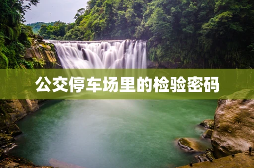 公交停车场里的检验密码