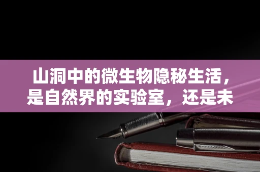 山洞中的微生物隐秘生活，是自然界的实验室，还是未知疾病的温床？