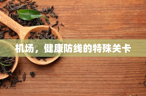 机场，健康防线的特殊关卡