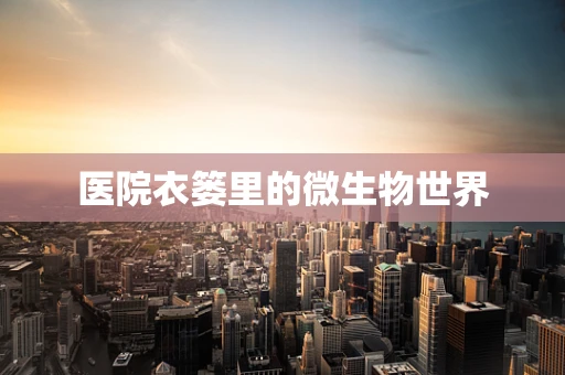 医院衣篓里的微生物世界