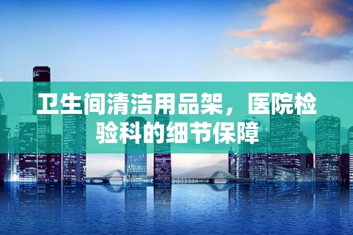 卫生间清洁用品架，医院检验科的细节保障
