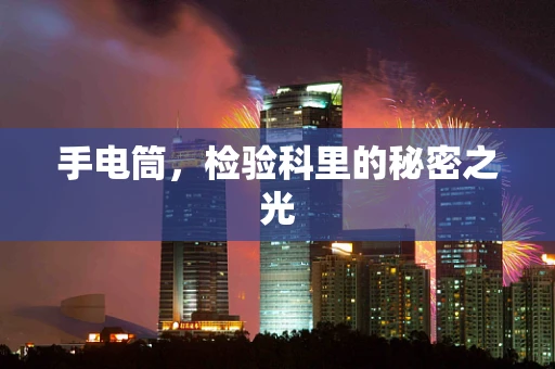 手电筒，检验科里的秘密之光