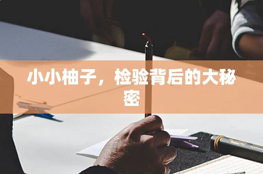 小小柚子，检验背后的大秘密