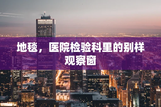 地毯，医院检验科里的别样观察窗