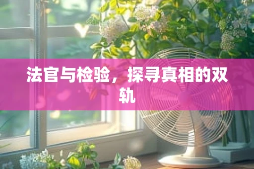 法官与检验，探寻真相的双轨