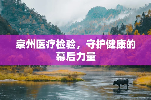 崇州医疗检验，守护健康的幕后力量