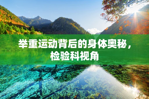 举重运动背后的身体奥秘，检验科视角