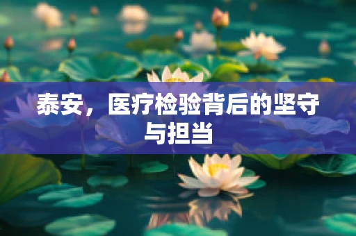 泰安，医疗检验背后的坚守与担当