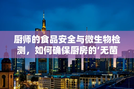 厨师的食品安全与微生物检测，如何确保厨房的‘无菌’环境？