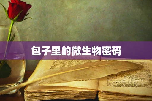 包子里的微生物密码