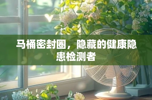 马桶密封圈，隐藏的健康隐患检测者