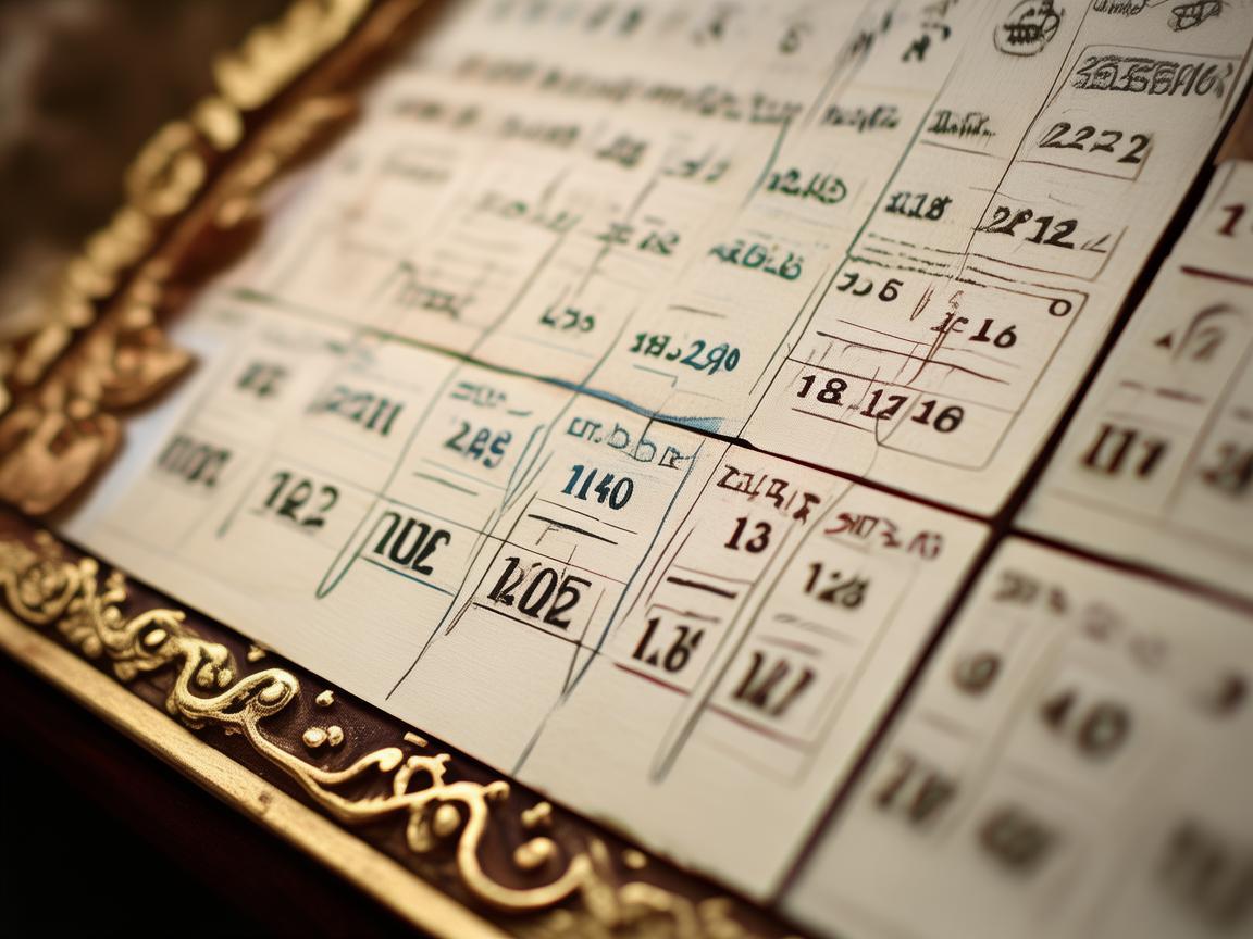 日历，记录检验时光的刻度