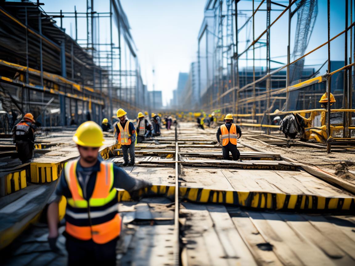 工地施工区的检验防线