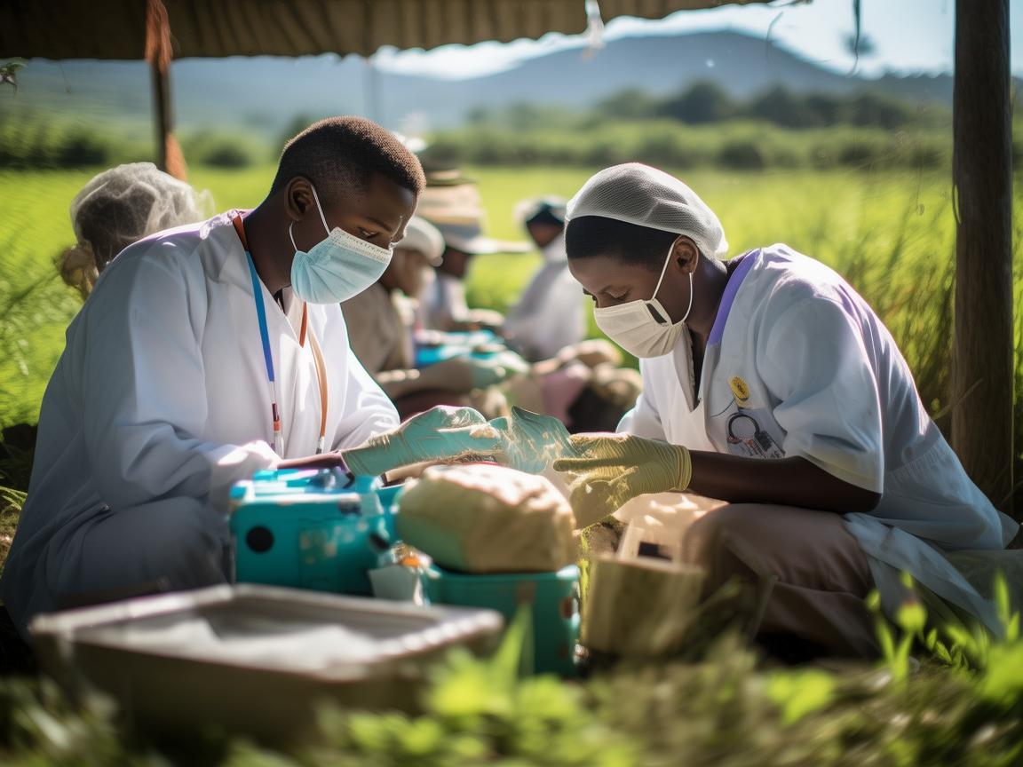 关注农民健康，检验科在行动