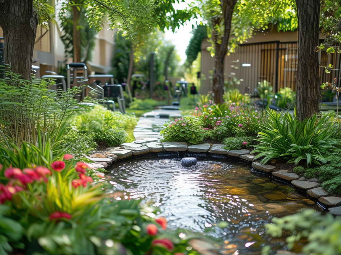 小区花园里的健康密码