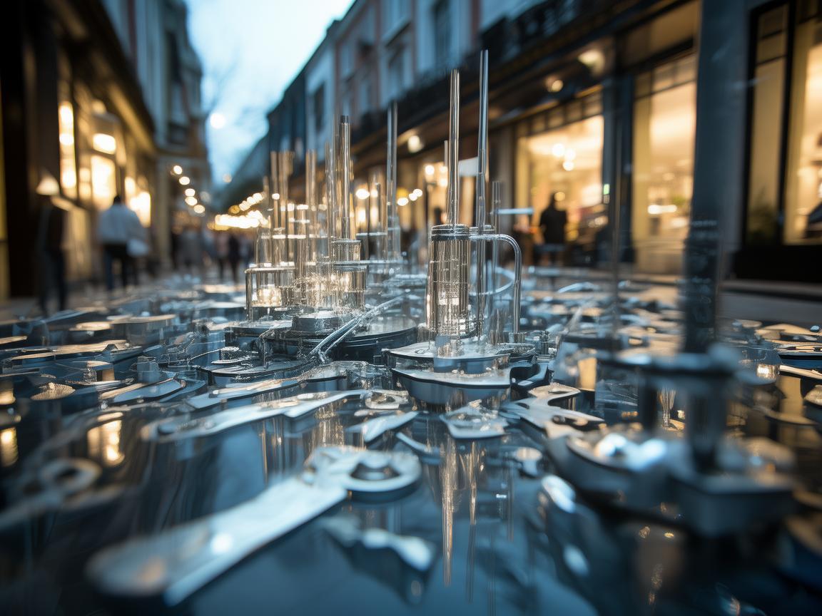 画廊街艺术装置，医学检验视角下的别样风景