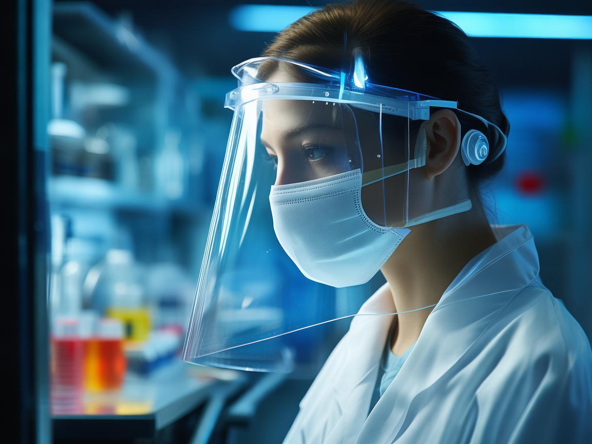 防风镜，检验科医生的眼部护盾