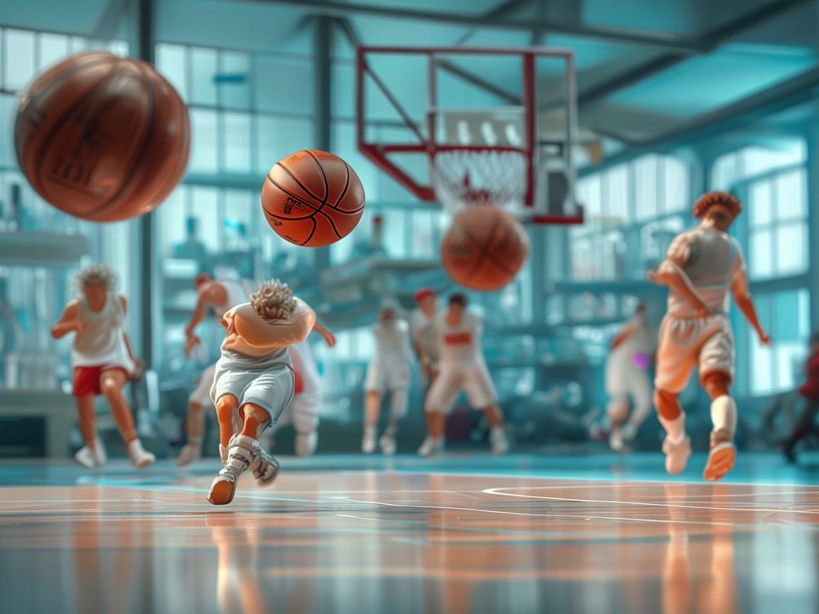 篮球与检验科，活力与精准的交织